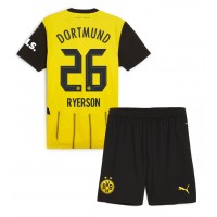 Dječji Nogometni Dres Borussia Dortmund Julian Ryerson #26 Domaci 2024-25 Kratak Rukav (+ Kratke hlače)